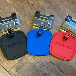 Swiss Gear Jumbo Luggage Tags- set of 3